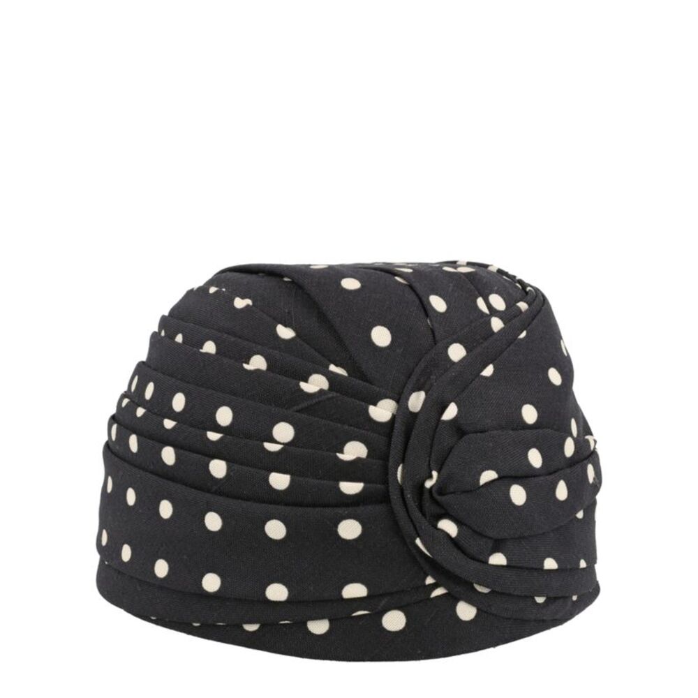 Valentino Polka Dot Print Turban Multi Womens